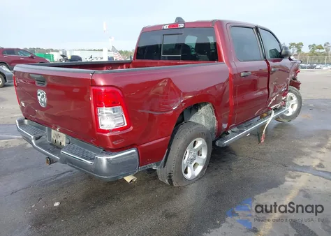 2019 Ram 1500 Tradesman 4X2 5'7 Box from USA, damaged, VIN 1C6RREGT4KN596320